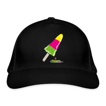 Popsicles - Organic Baseball Cap - black - Front