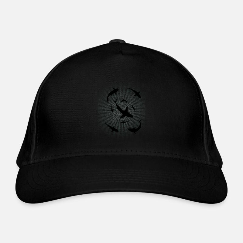 Haie - Sharks Bio-Baseballkappe