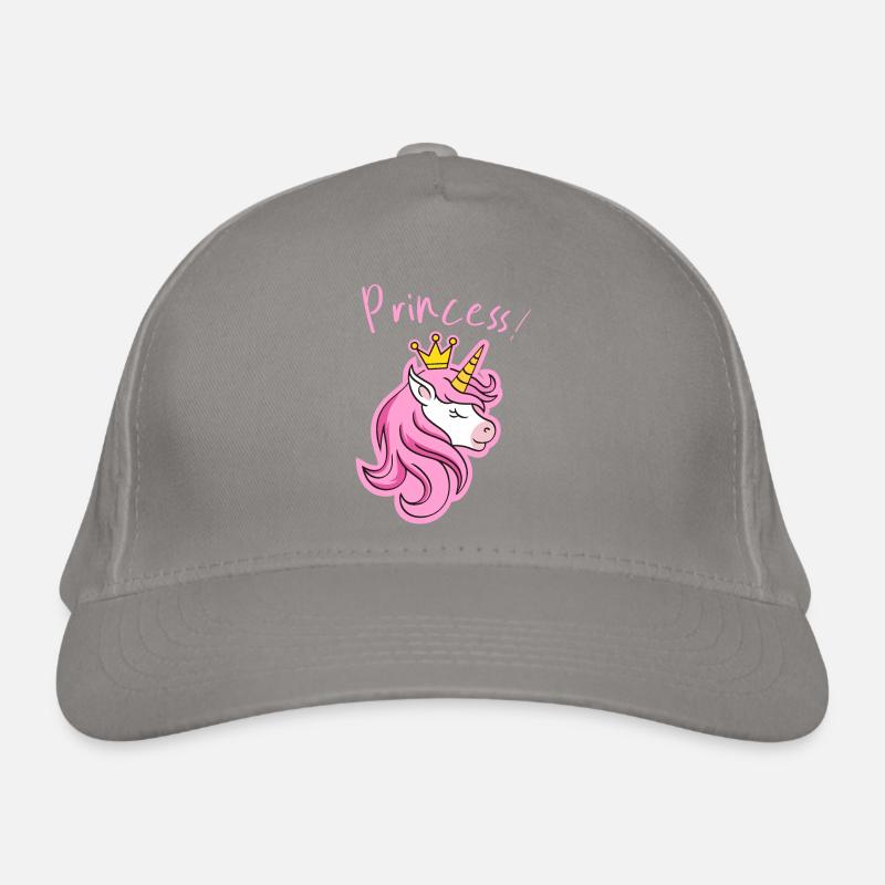 Majestueuse couronne de licorne imprimée Casquette classique bio