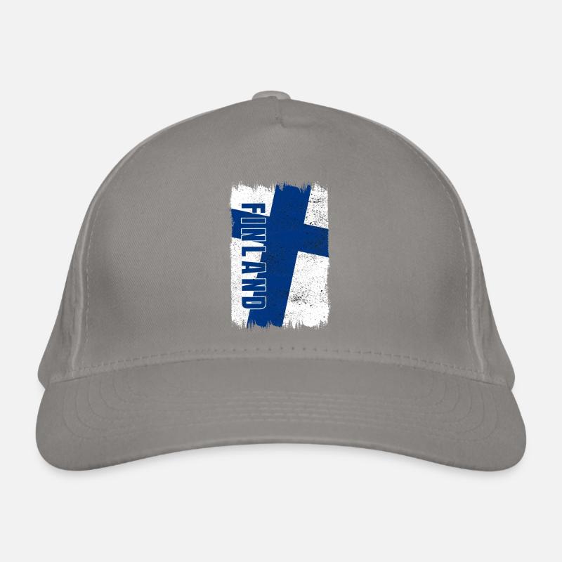 Drapeau de la Finlande Casquette classique bio