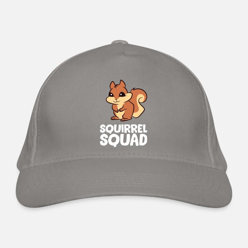 Écureuil - Squirrel Squad Casquette classique bio