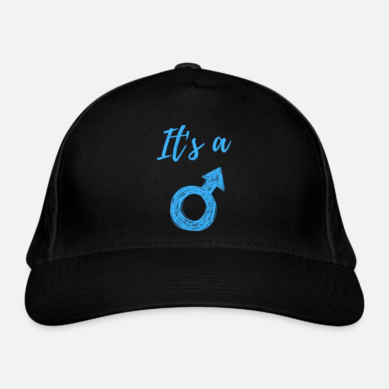 Annonce de bébé - Garçon - Grossesse Casquette classique bio
