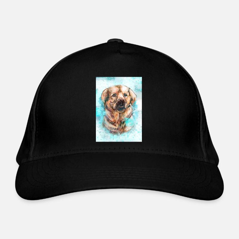 Labrador - Organic Baseball Cap - black