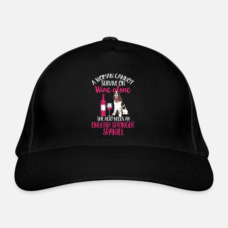 Chien d’épagneul Springer anglais Casquette classique bio
