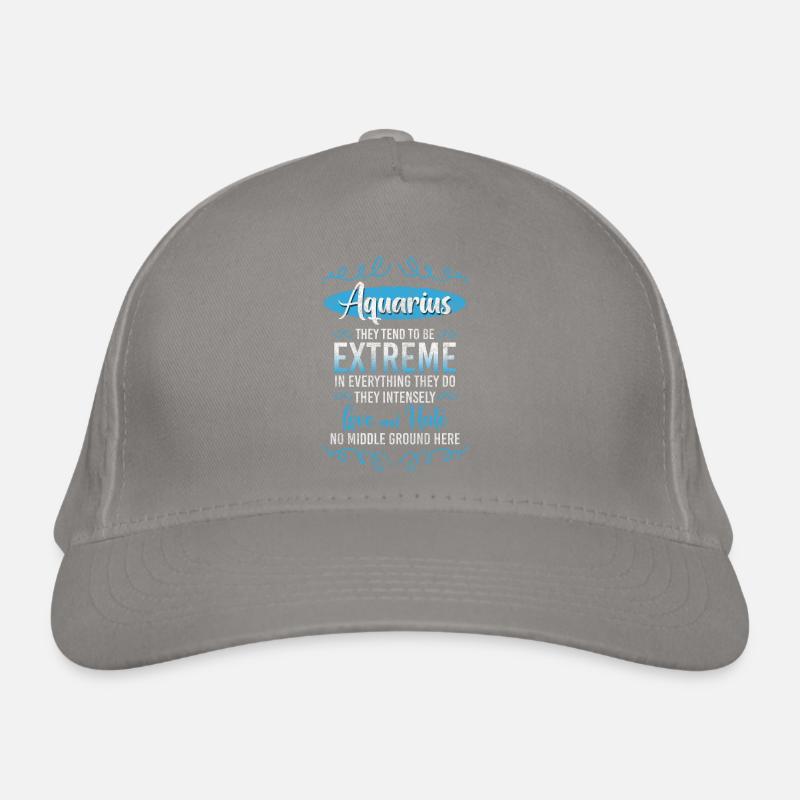 Signe du zodiaque Symbole de naissance de janvier Casquette classique bio