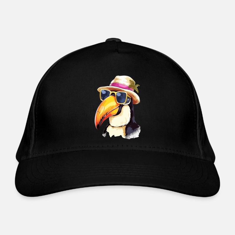 John the Toucan Organic Baseball Cap
