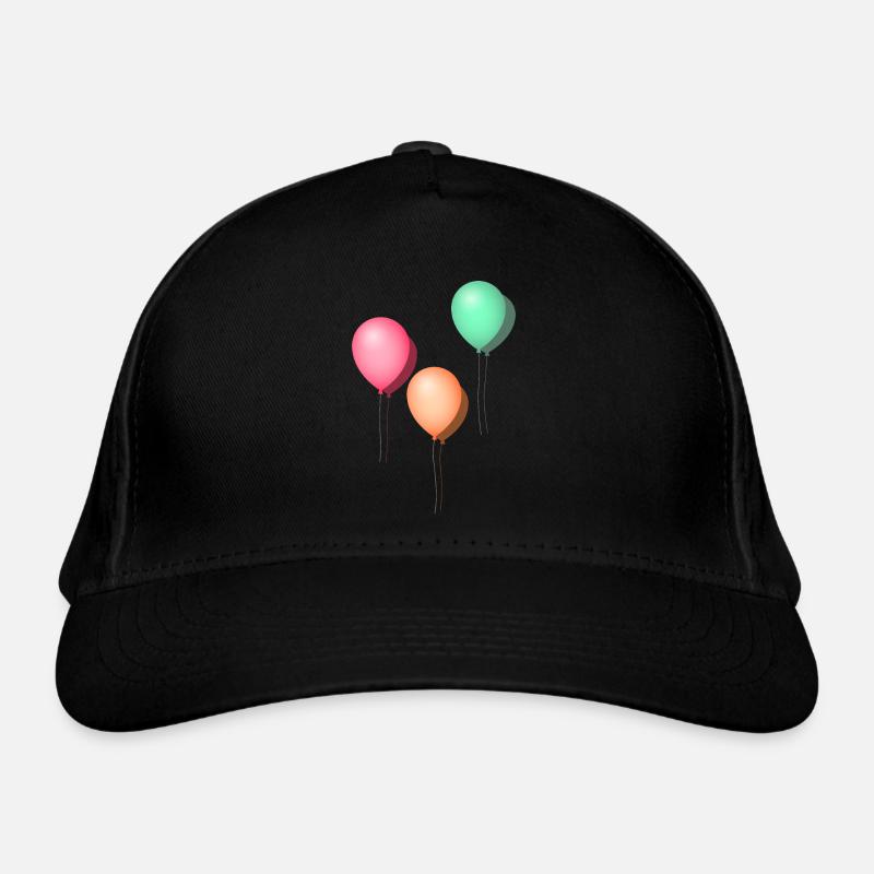 Balloons pastel Organic Baseball Cap