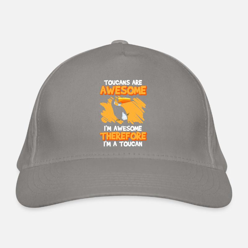 Oiseau Jungle Nature Coloré Casquette classique bio