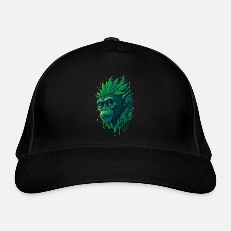 Cannabis Monkey Notre Style de Cannabis Monkey Casquette classique bio