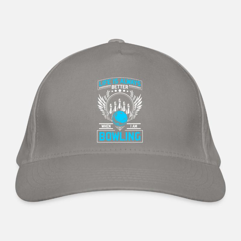 Bowling Ball Bowling Team Organic Baseball Cap