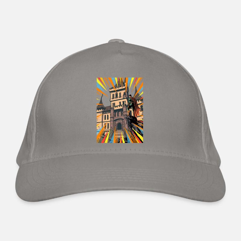 Ein Comic-Held zur Rettung Bio-Baseballkappe