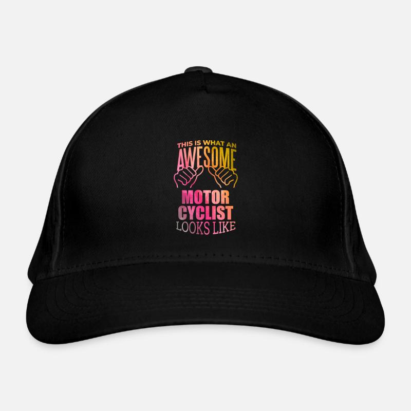 motocyclette Casquette classique bio