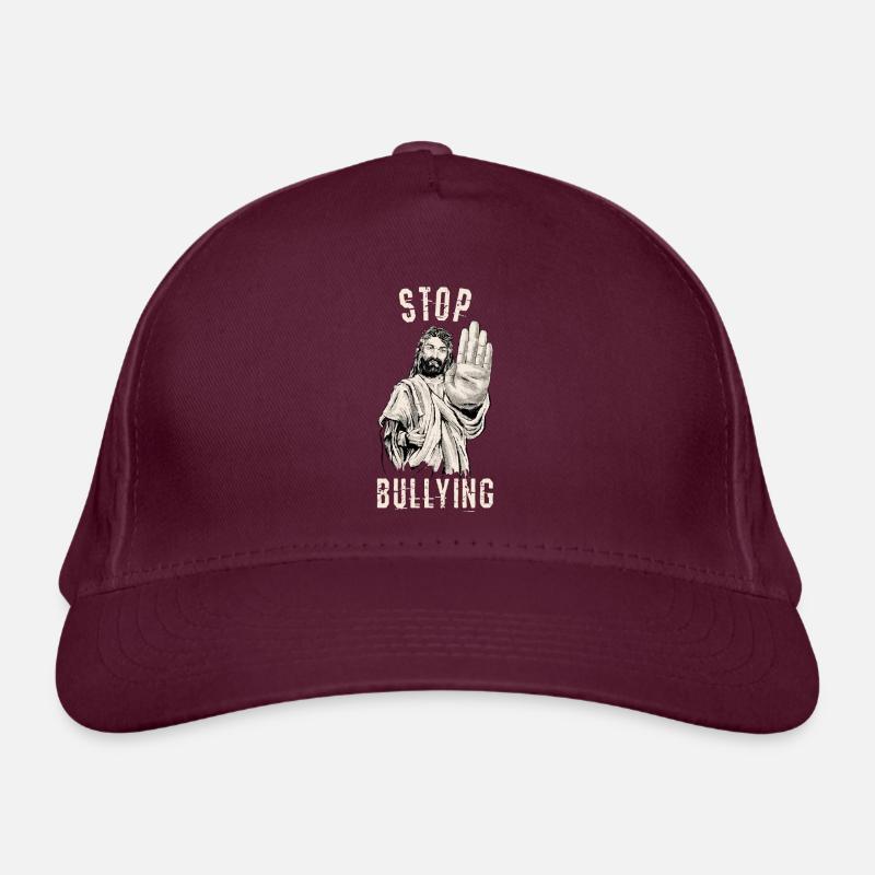Stopp Mobbing Bio-Baseballkappe