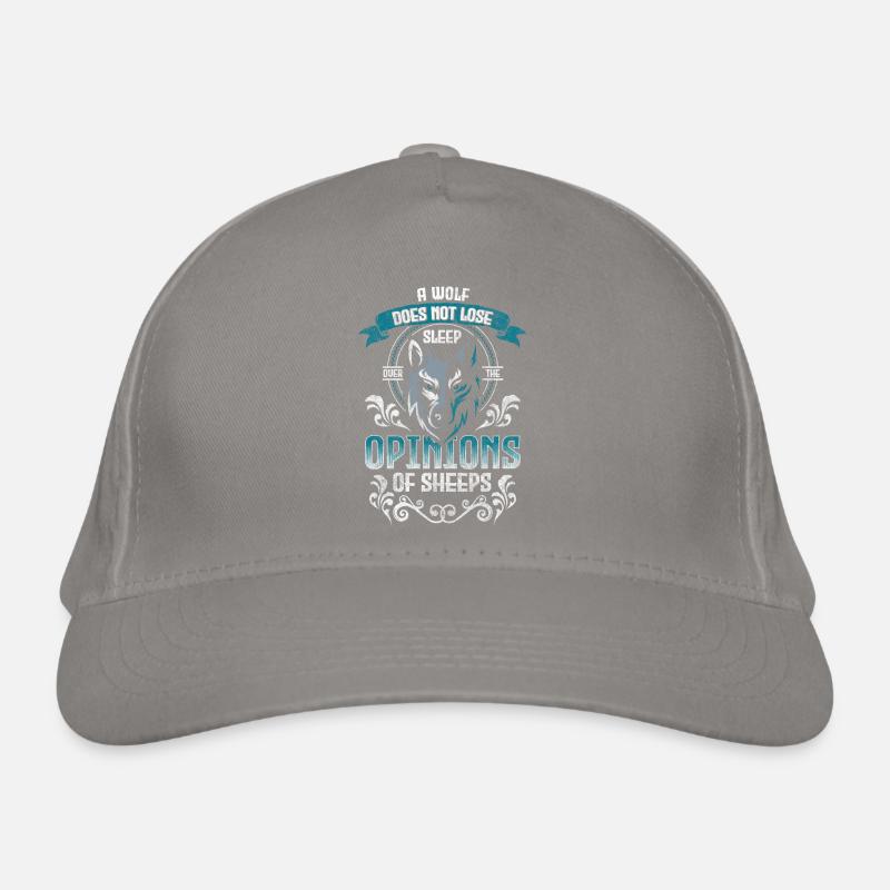 Wolves Predator Strength Organic Baseball Cap
