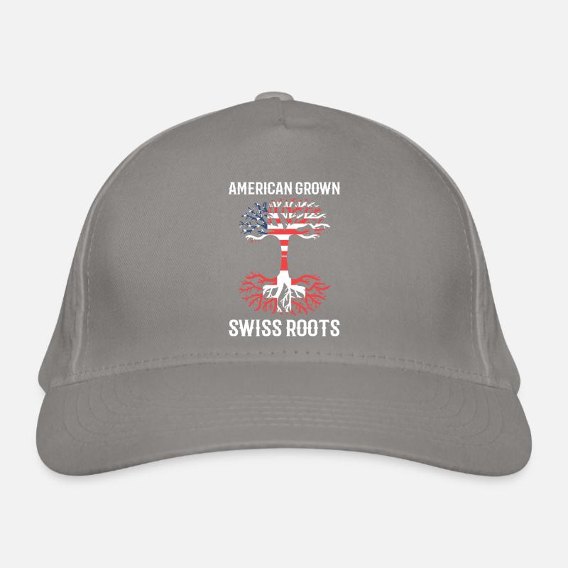 Schweiz Schweizer Schweizerdeutsch Bio-Baseballkappe
