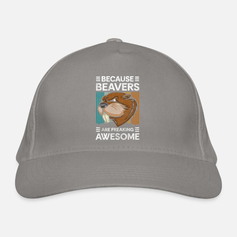 Constructeur de barrages de castors Nature Casquette classique bio