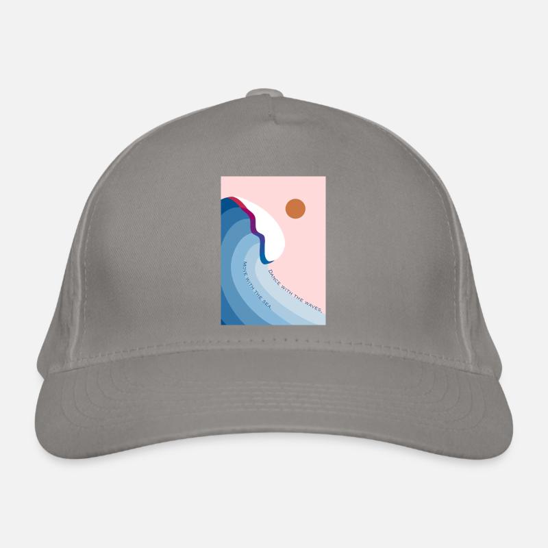 Dance with the waves 2 Bio-Baseballkappe
