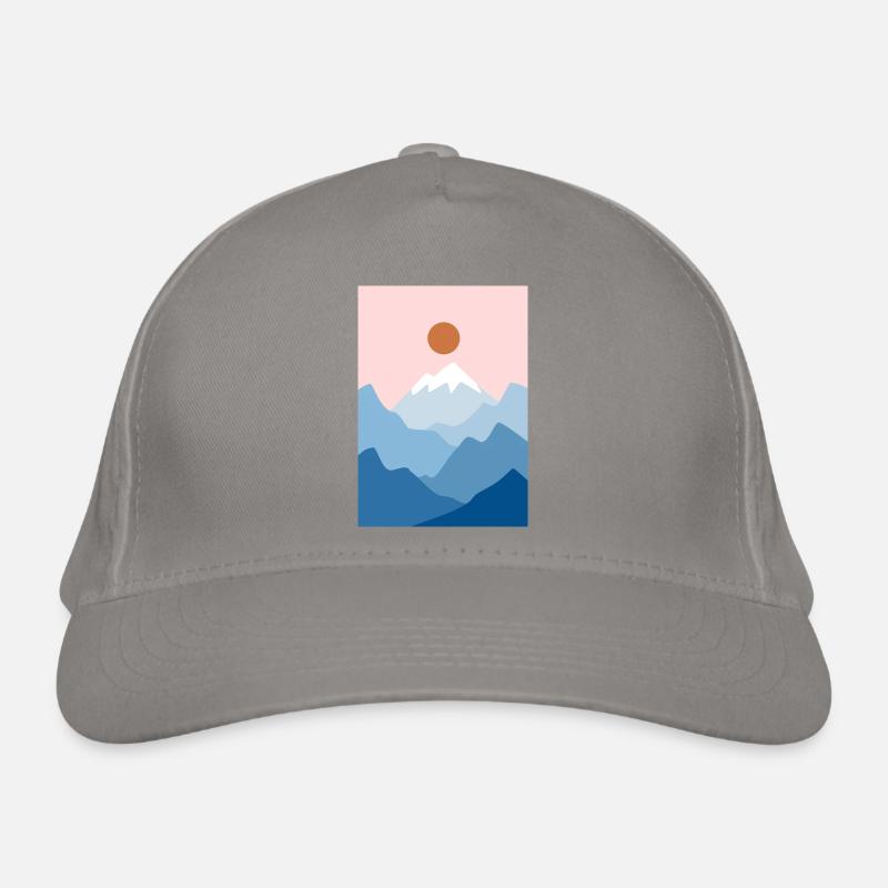 Mountain Landscape 2 Organic Baseball Cap