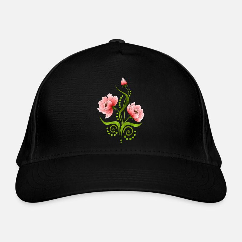 Flowers Organic Baseball Cap
