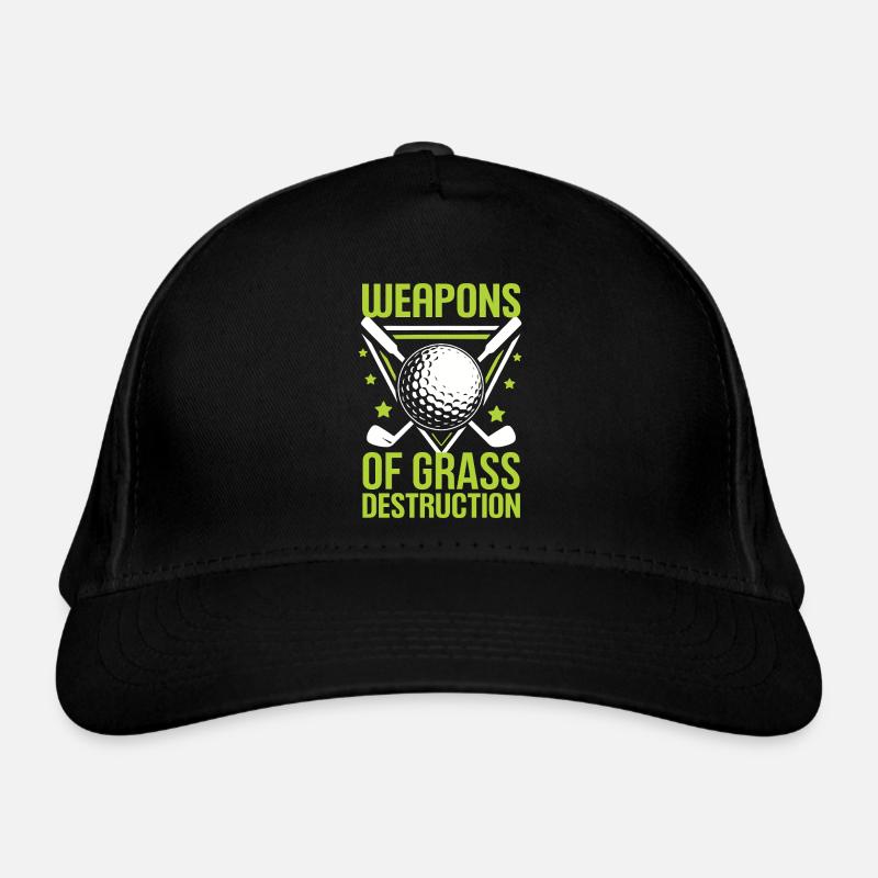 Golf - Weapons of Grass Destruction Organic Baseball Cap
