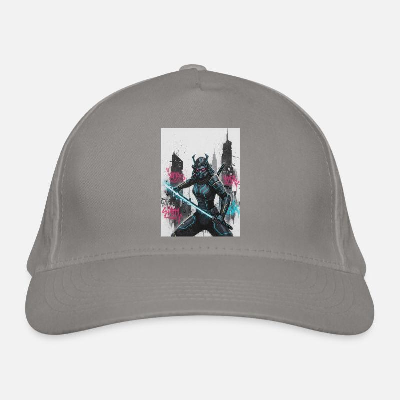 Cyber Samurai Neon Blade Casquette classique bio