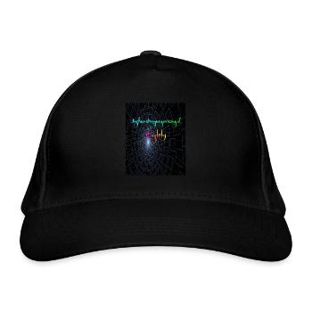 Interdimensional Entity - Organic Baseball Cap - black - Front