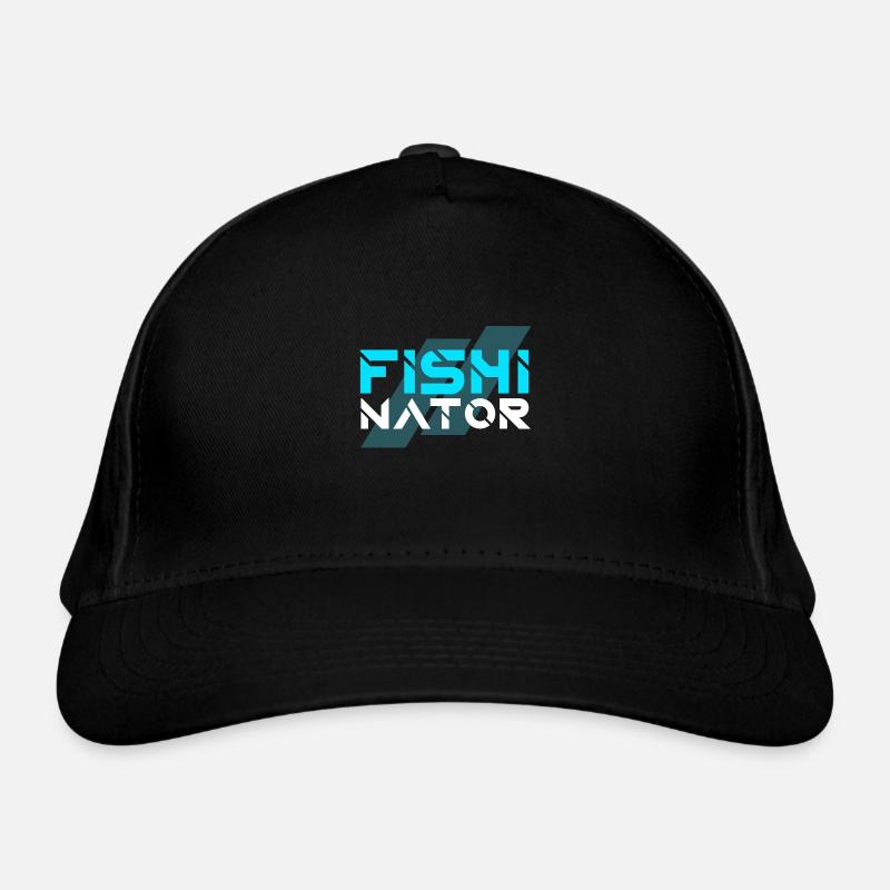 Pêcheur fishinator pêche poisson cadeau Casquette classique bio