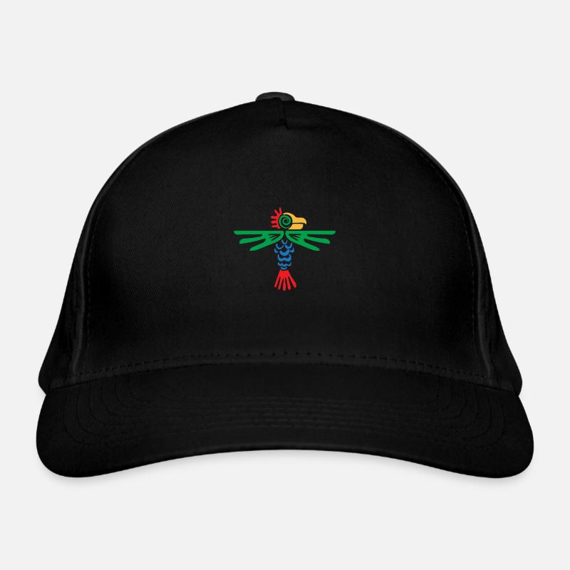 Aztec symbol eagle tribal design gift idea Organic Baseball Cap