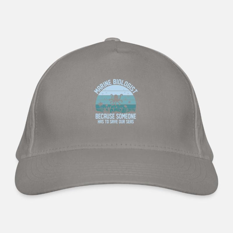 Biologiste marin Save Our Seas Scientist Casquette classique bio