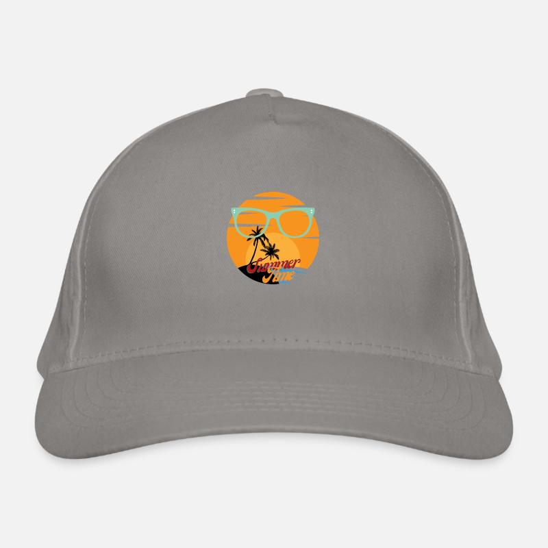 Im Sommer Bio-Baseballkappe