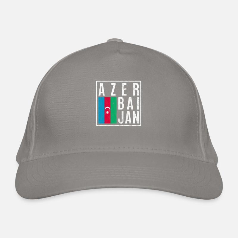 Azerbaijan Organic Baseball Cap