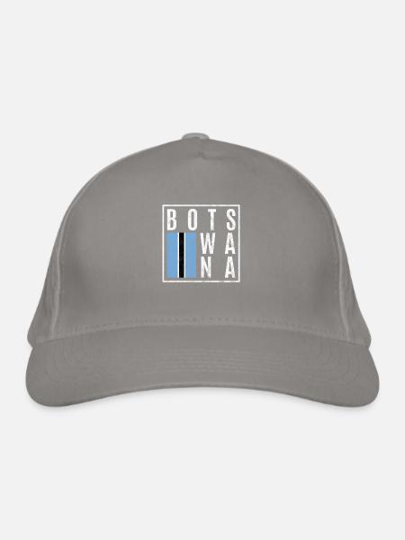 Botswana - Casquette classique bio - gris clair - Devant