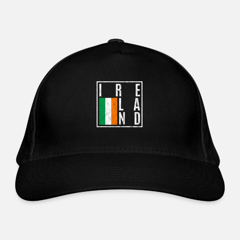 Irlande - Casquette classique bio - noir