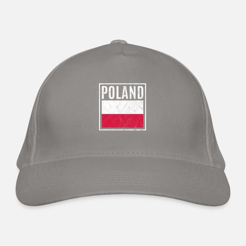 Polen Bio-Baseballkappe