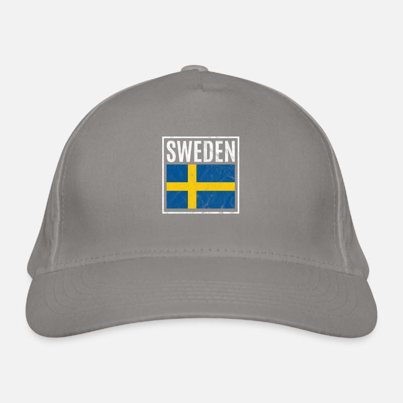 Sweden Organic Baseball Cap