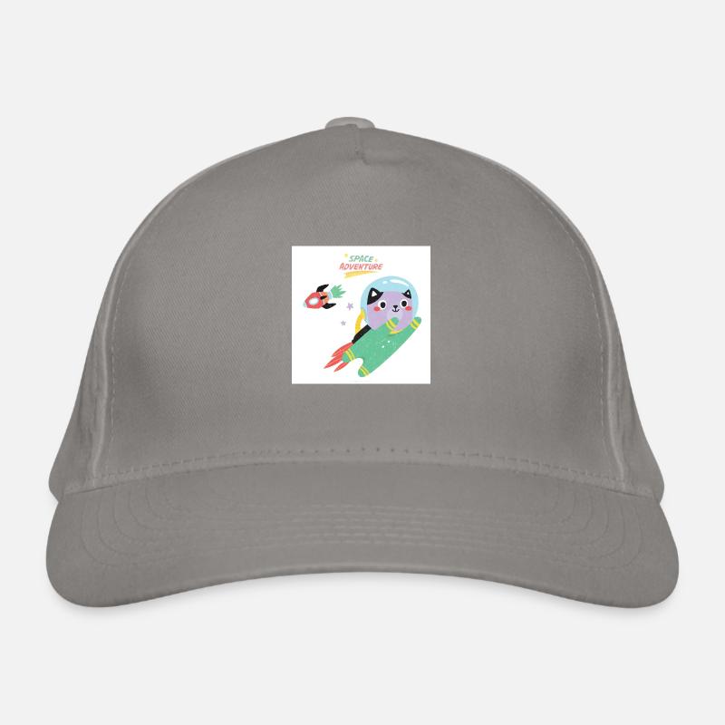 Weltraumkätzchen. Bio-Baseballkappe