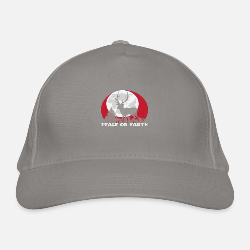 Peace on Earth Organic Baseball Cap
