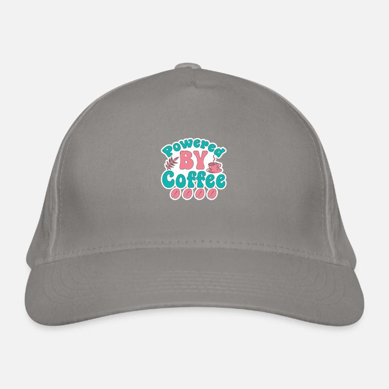 mum powered by coffee Organic Baseball Cap