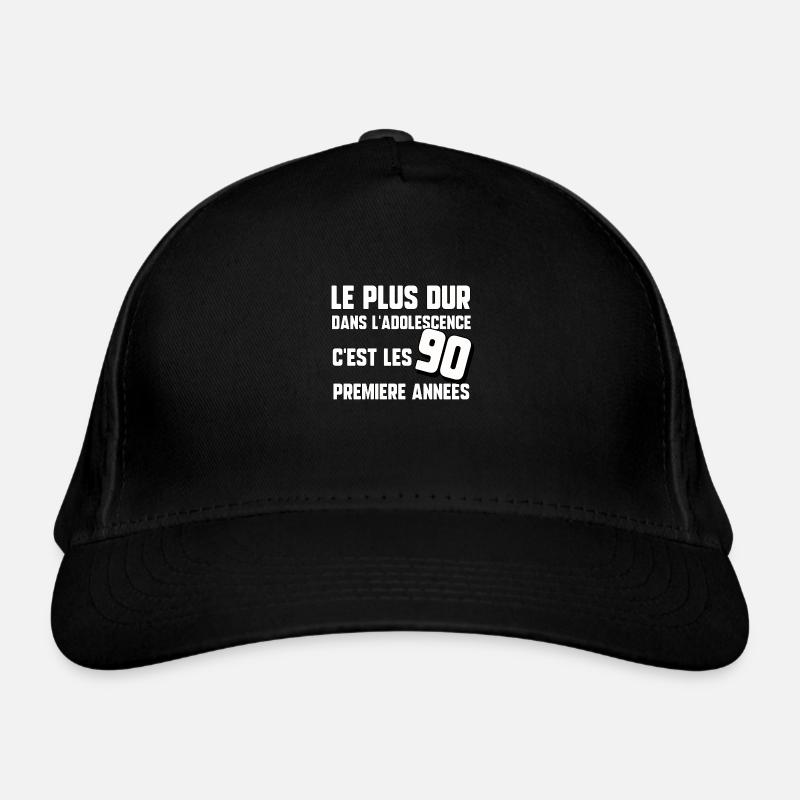 90 ans Casquette classique bio