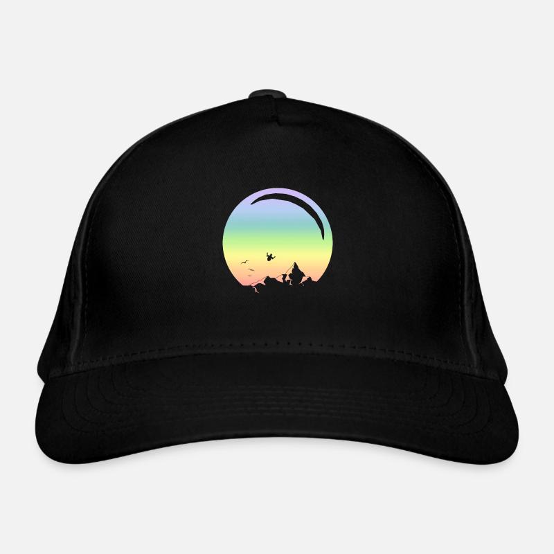 Paragliding Organic Baseball Cap