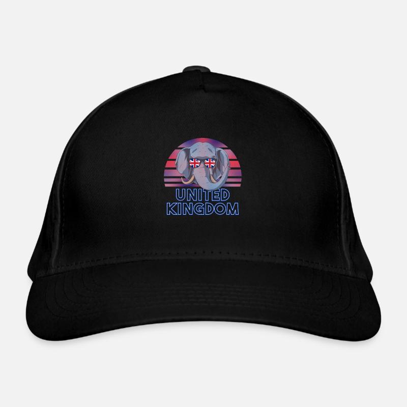 Great Britain Organic Baseball Cap
