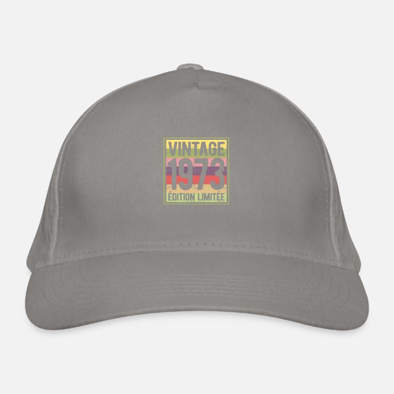 VINTAGE 1973 EDITION LIMITEE Casquette classique bio
