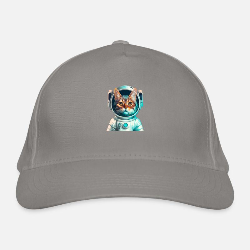 space cat Bio-Baseballkappe