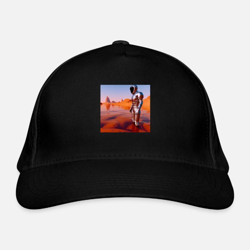 Diver on Mars Organic Baseball Cap