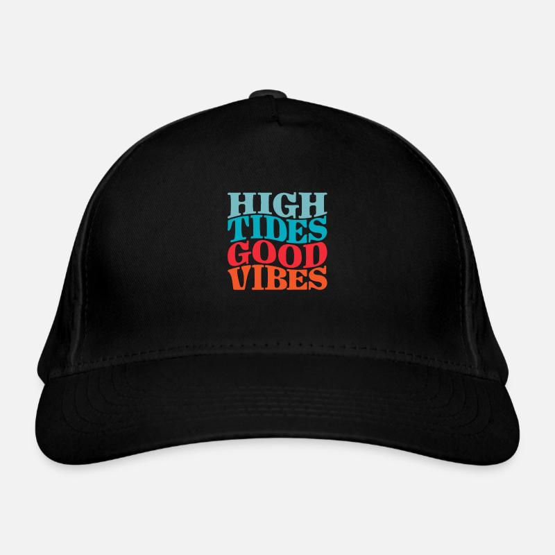 High Tides, Good Vibes Bio-Baseballkappe