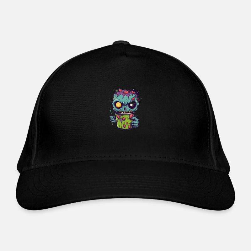 Halloween coffee mug - creepy coffee mug Organic Baseball Cap