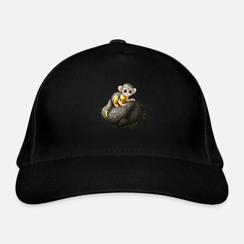 Squirrel Monkey Squirrel Monkey Monkey Monkey Baby Organic Baseball Cap