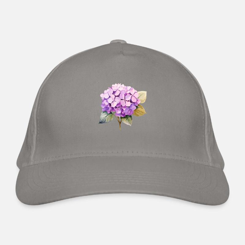 Hortensia Rose Casquette classique bio