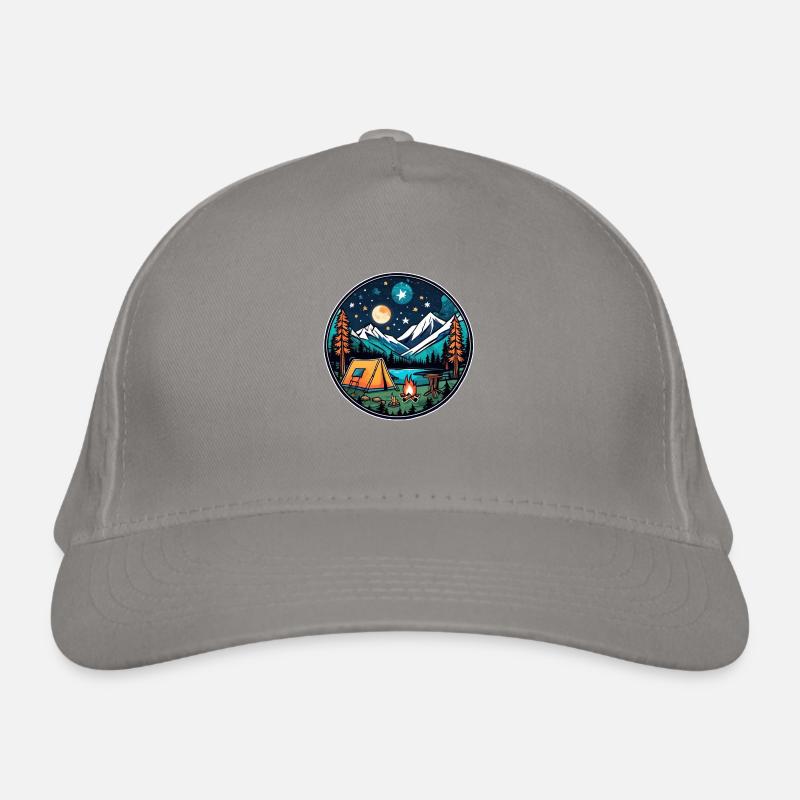 camping et feu de camp Casquette classique bio