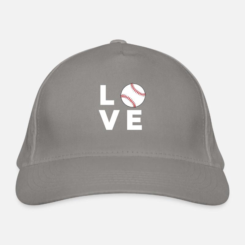 Baseball-Liebe Bio-Baseballkappe